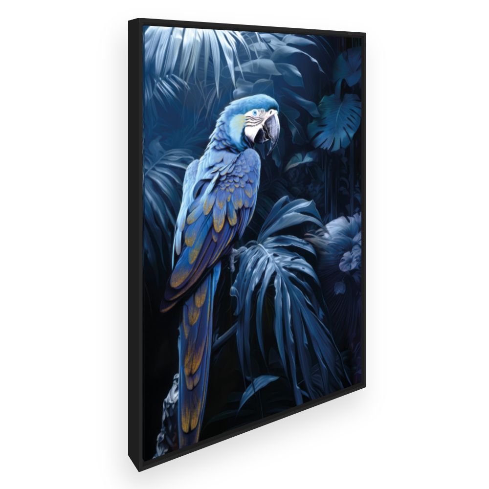 Toile Perroquet tropical