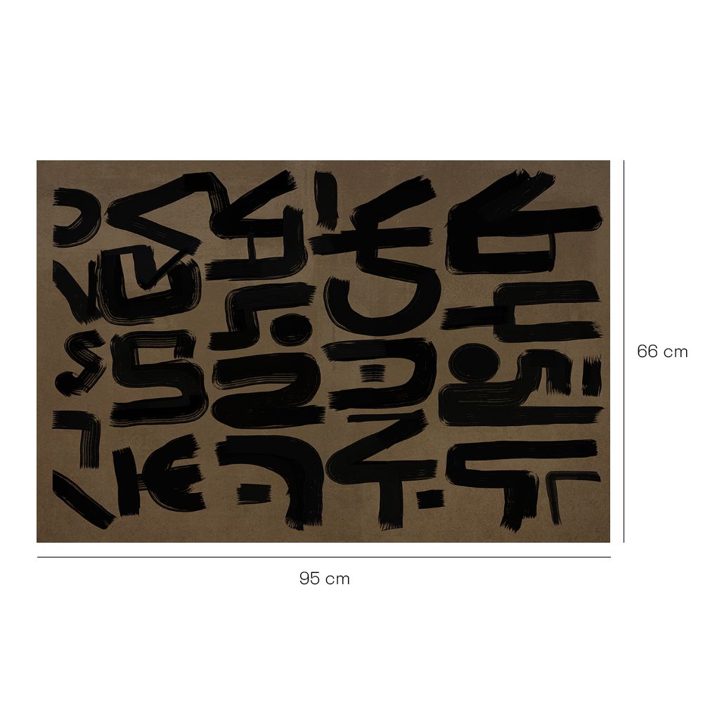 Tapis n°487 Traits audacieux artistiques