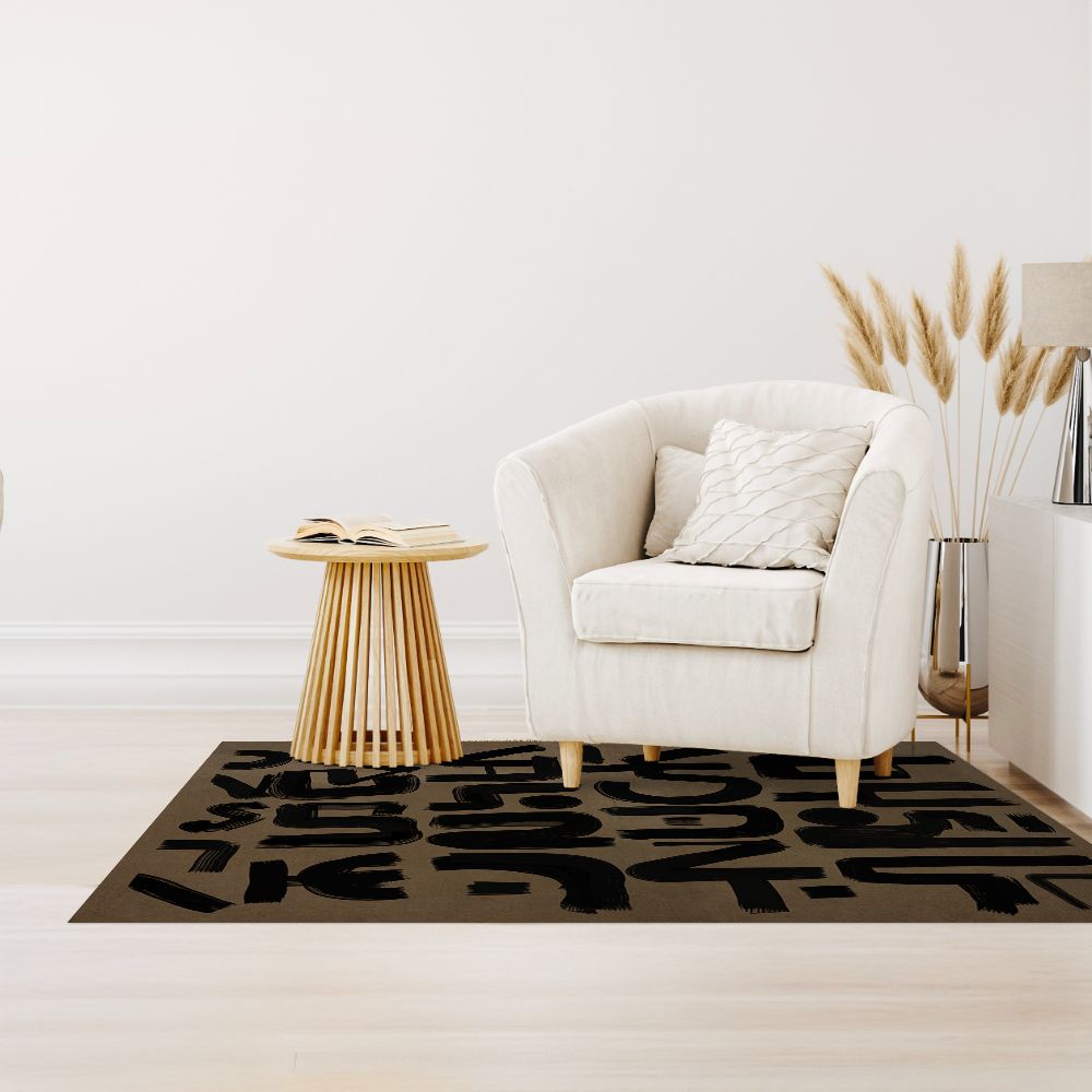 Tapis n°487 Traits audacieux artistiques