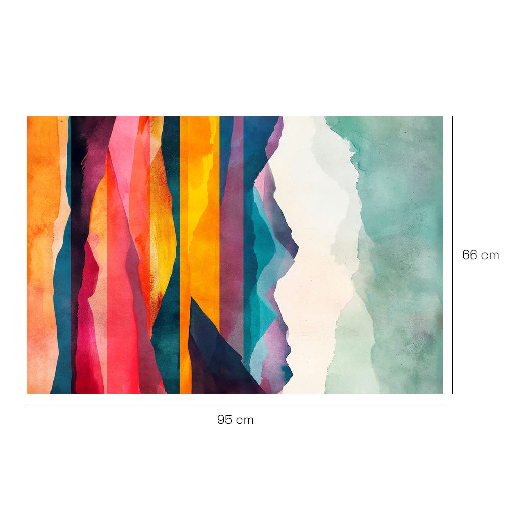 Tapis n°488 Vibrant et artistique