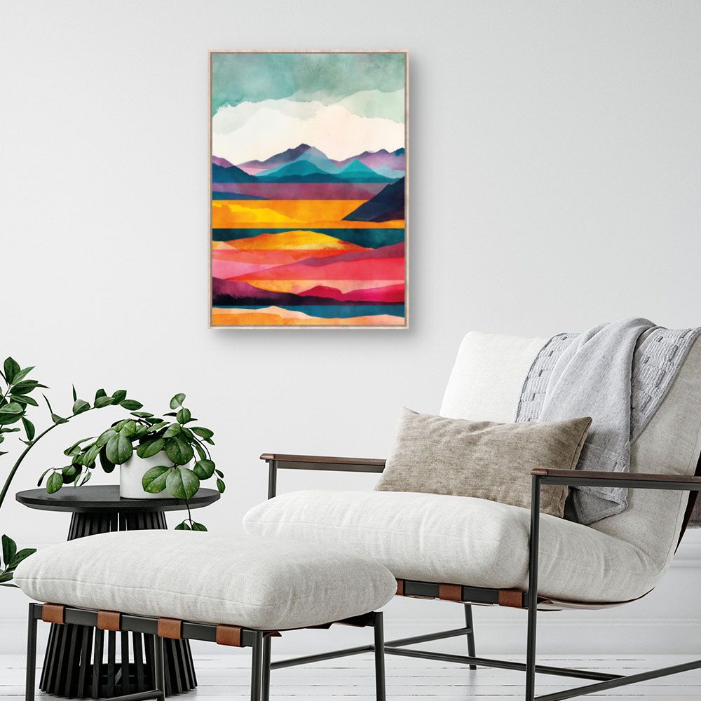 Tableau Paysage vibrant