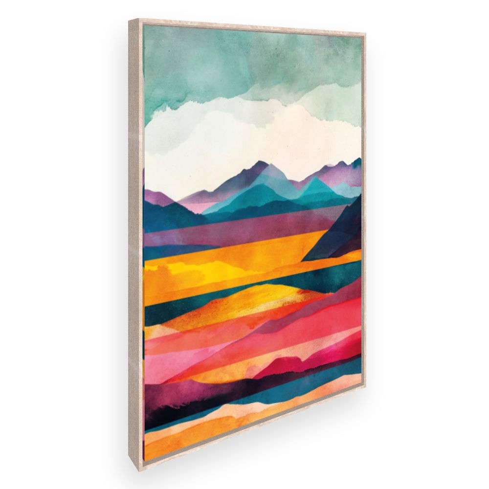 Toile Paysage vibrant