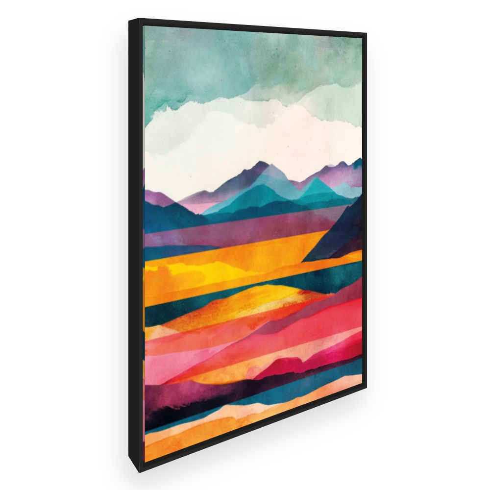 Toile Paysage vibrant