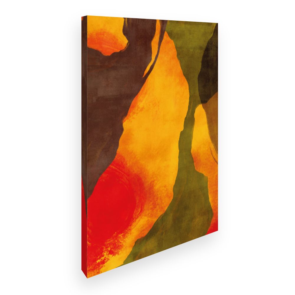 Toile Abstrait flamboyant