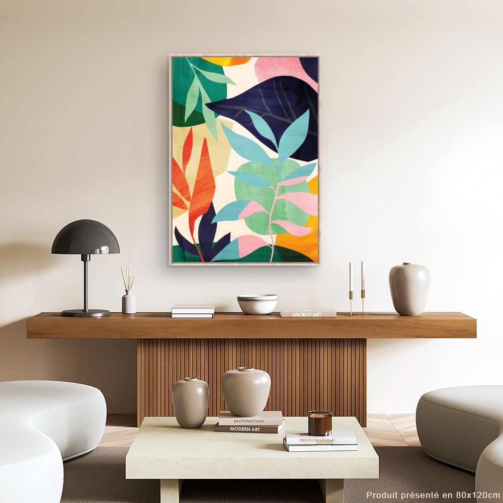 Tableau Feuillage vibrant