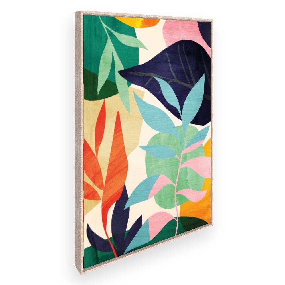 Toile Feuillage vibrant