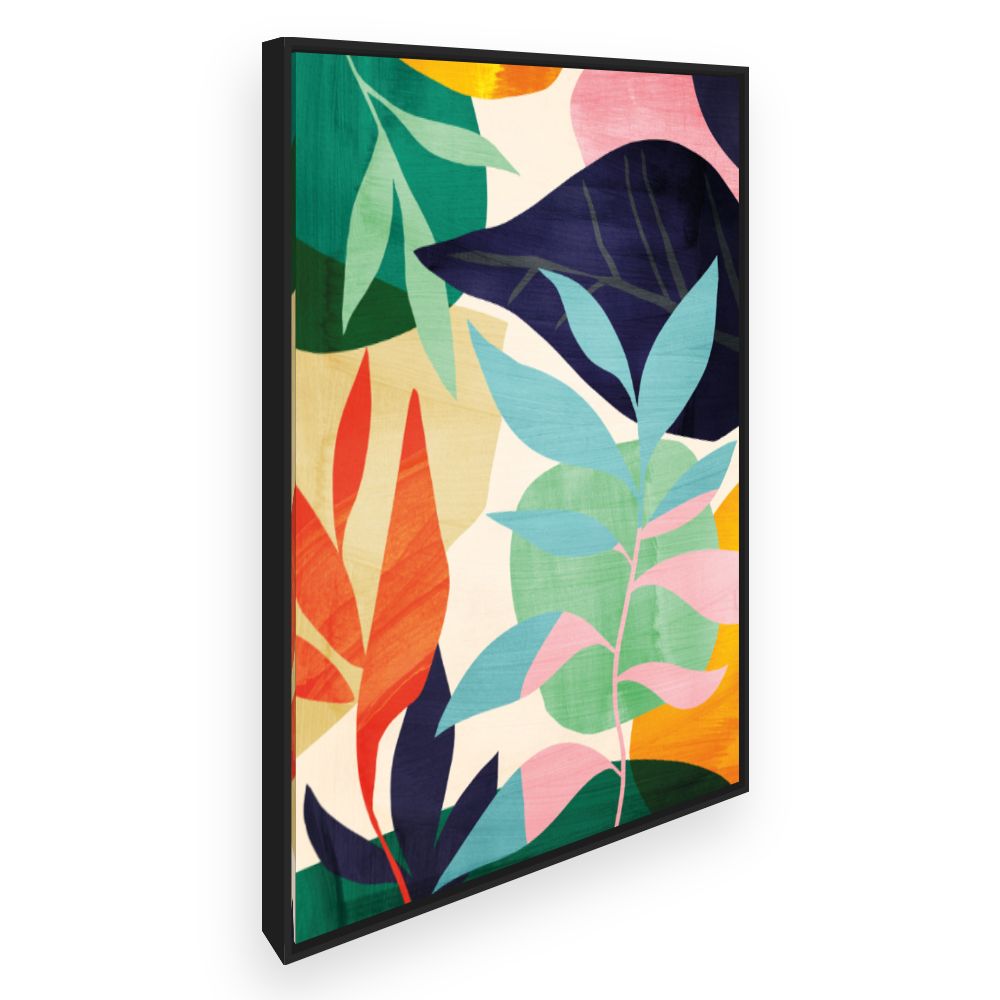 Toile Feuillage vibrant