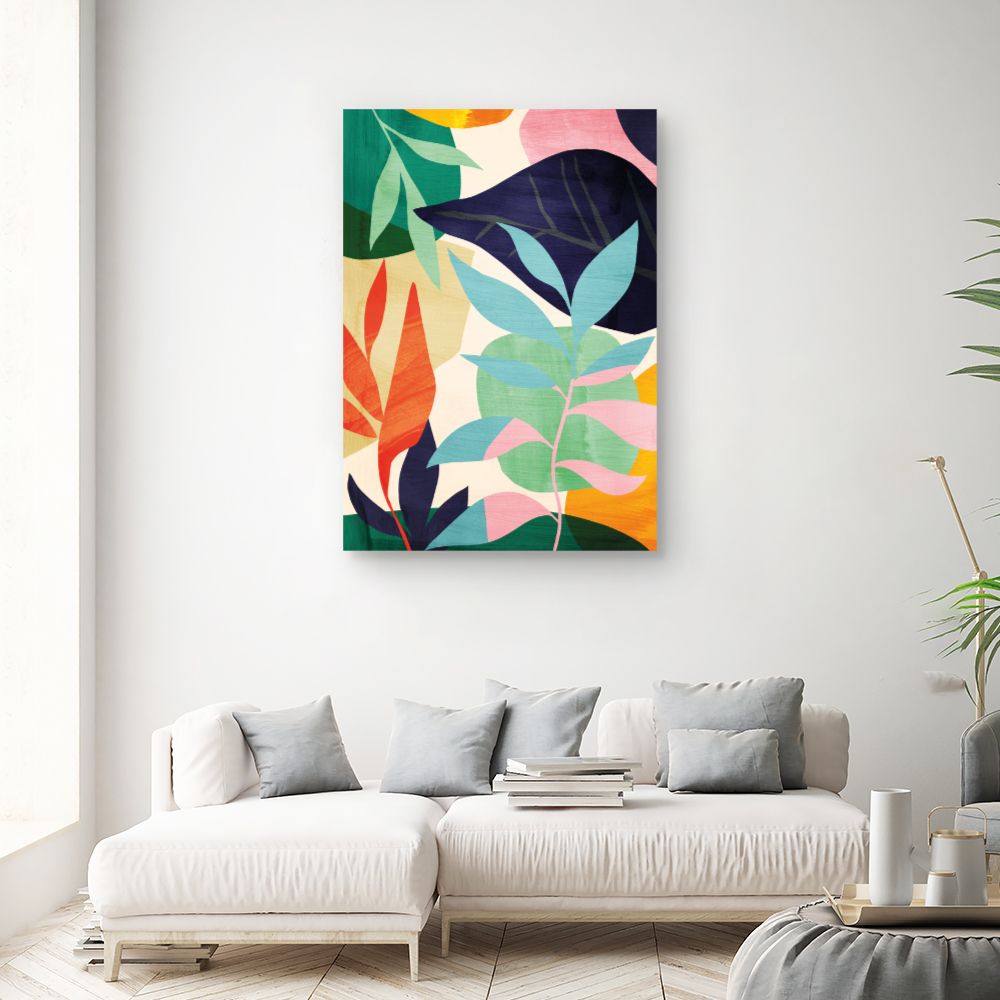 Tableau Feuillage vibrant