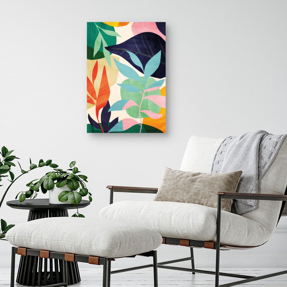 Tableau Feuillage vibrant