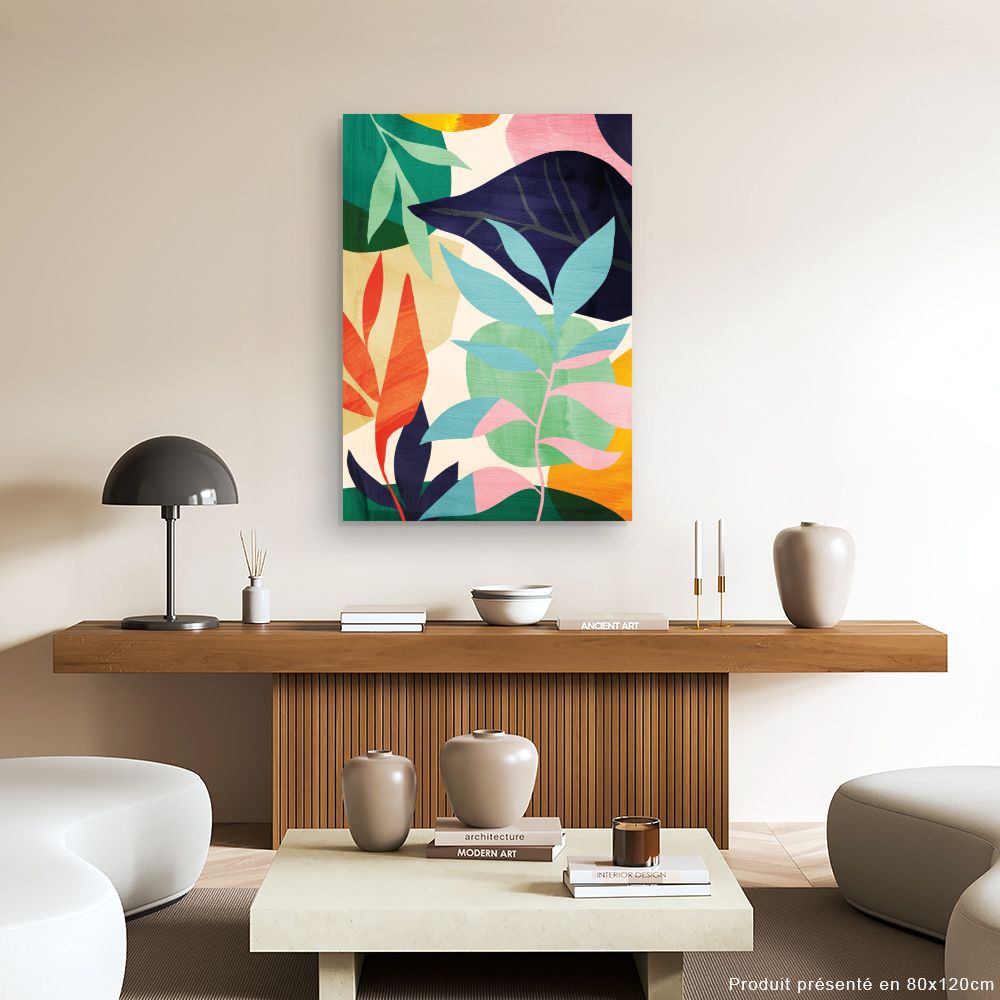 Tableau Feuillage vibrant