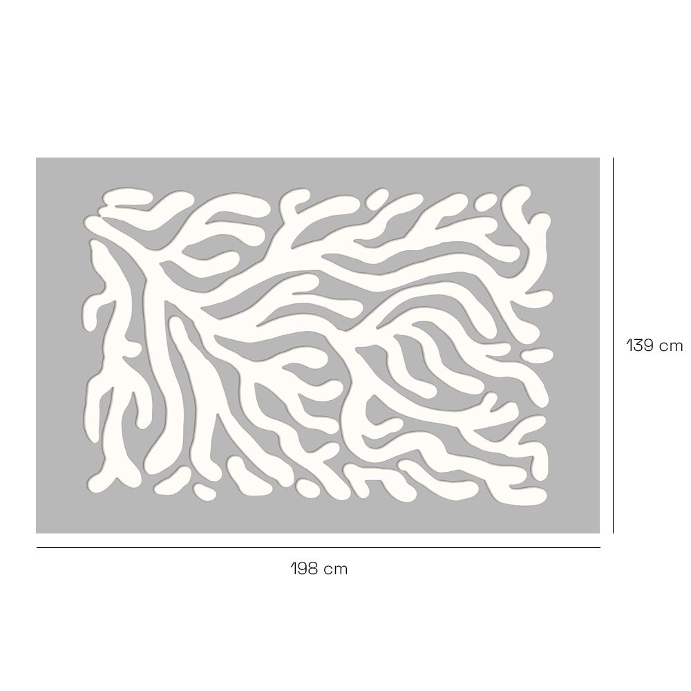 Tapis n°490 Motifs organiques modernes