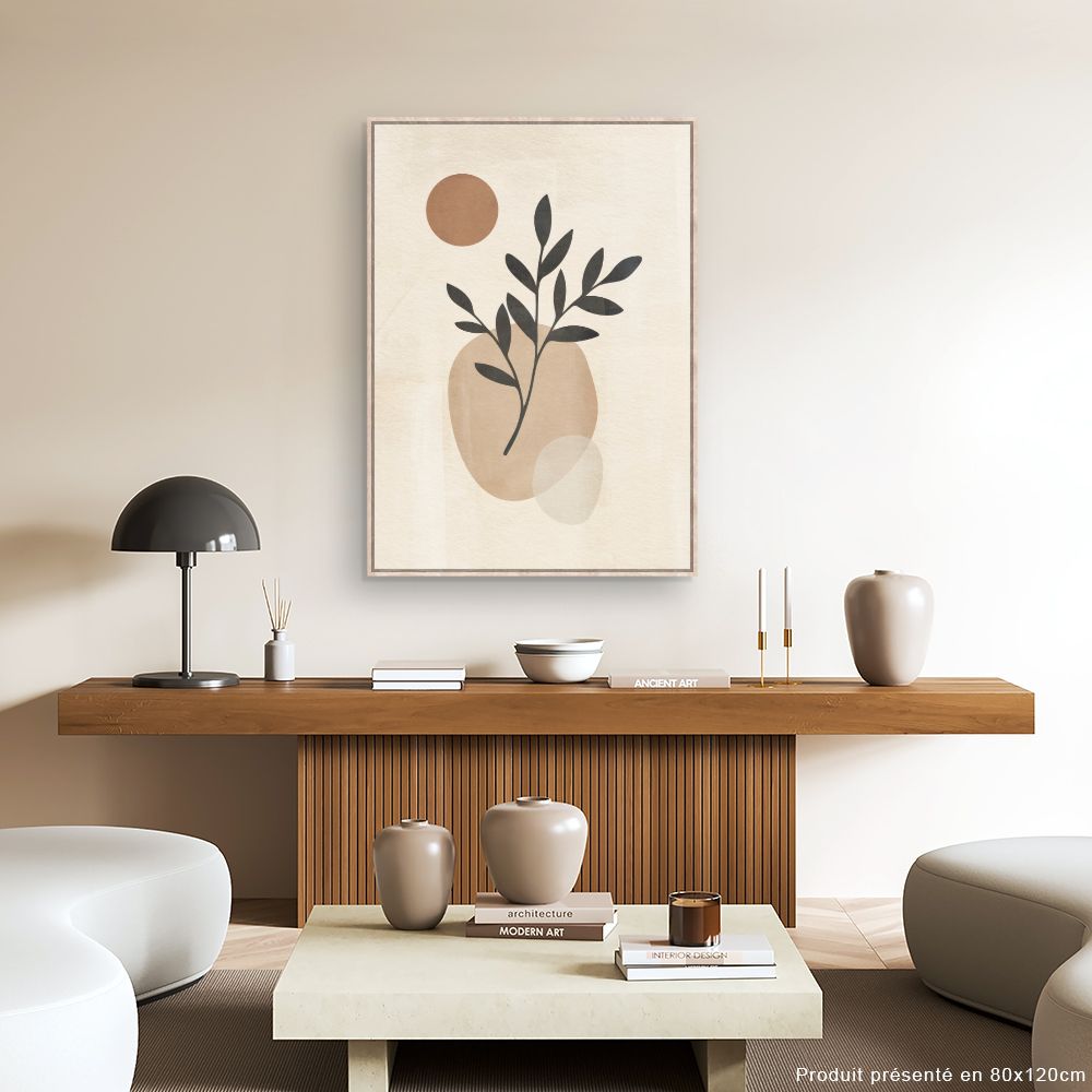 Tableau Élégance botanique minimaliste