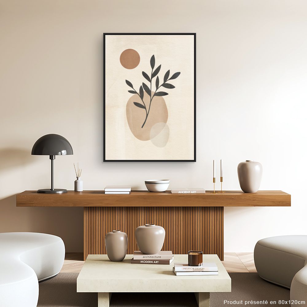 Tableau Élégance botanique minimaliste