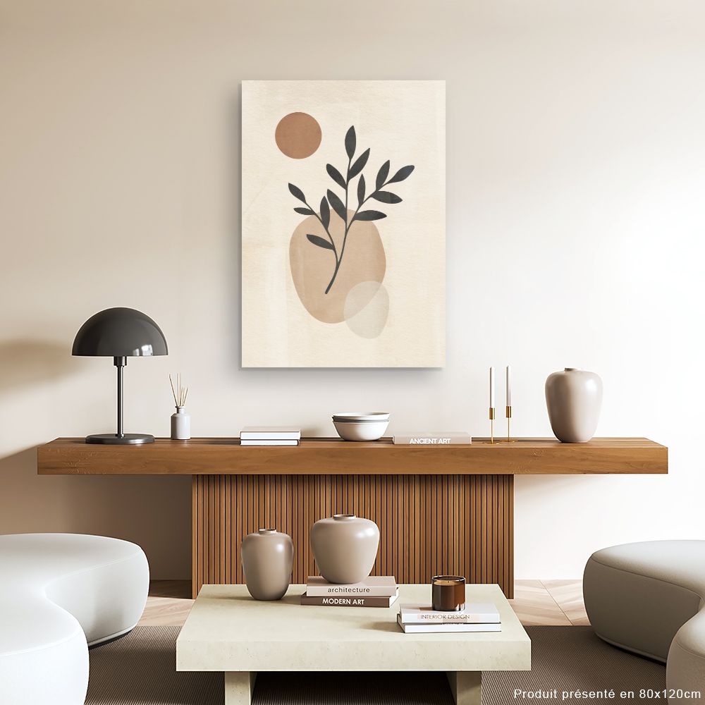 Tableau Élégance botanique minimaliste