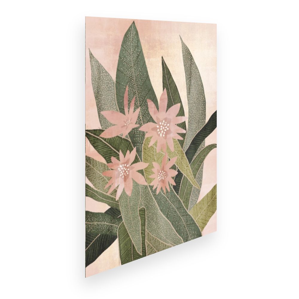 Affiche Fleurs tropicales vibrantes