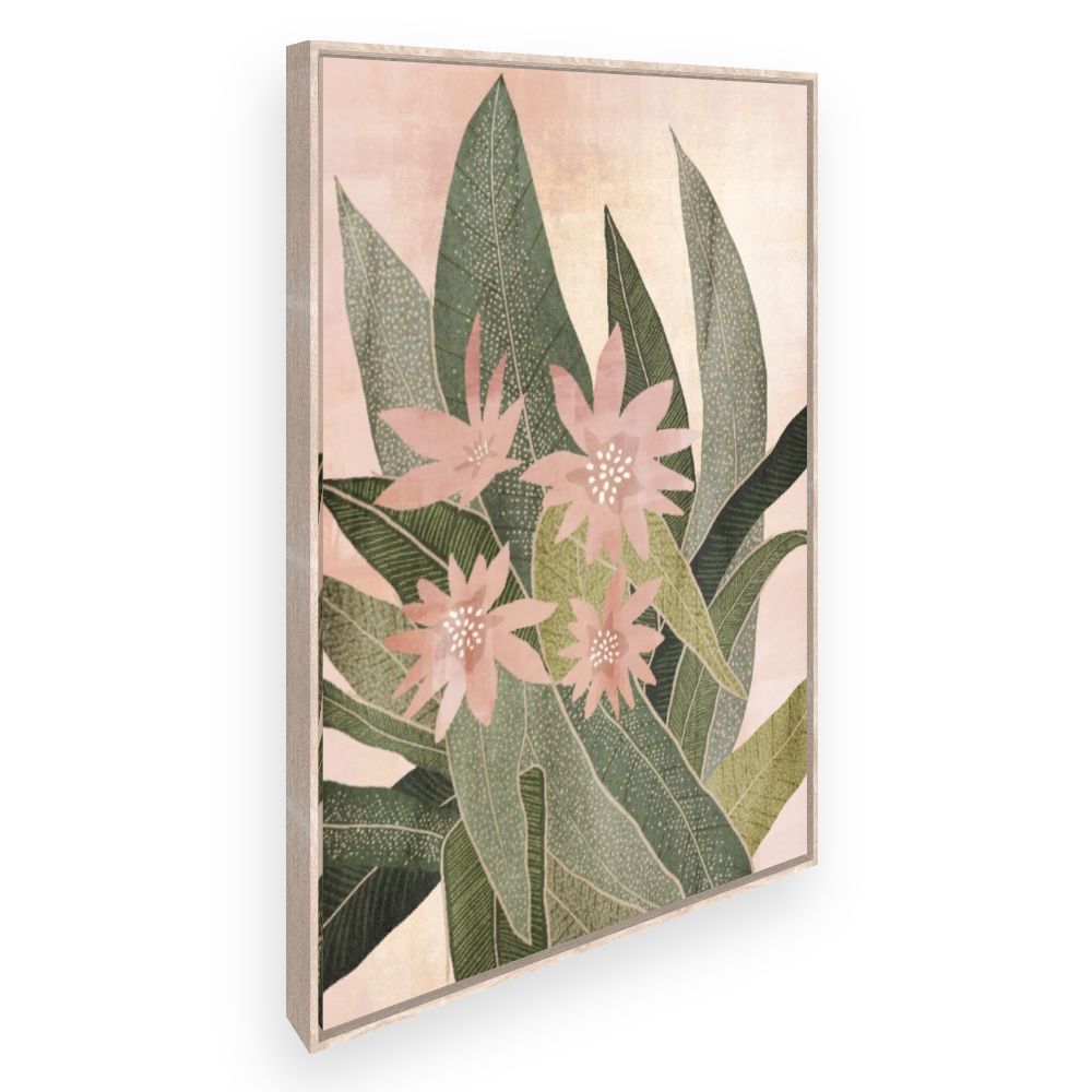 Toile Fleurs exotiques