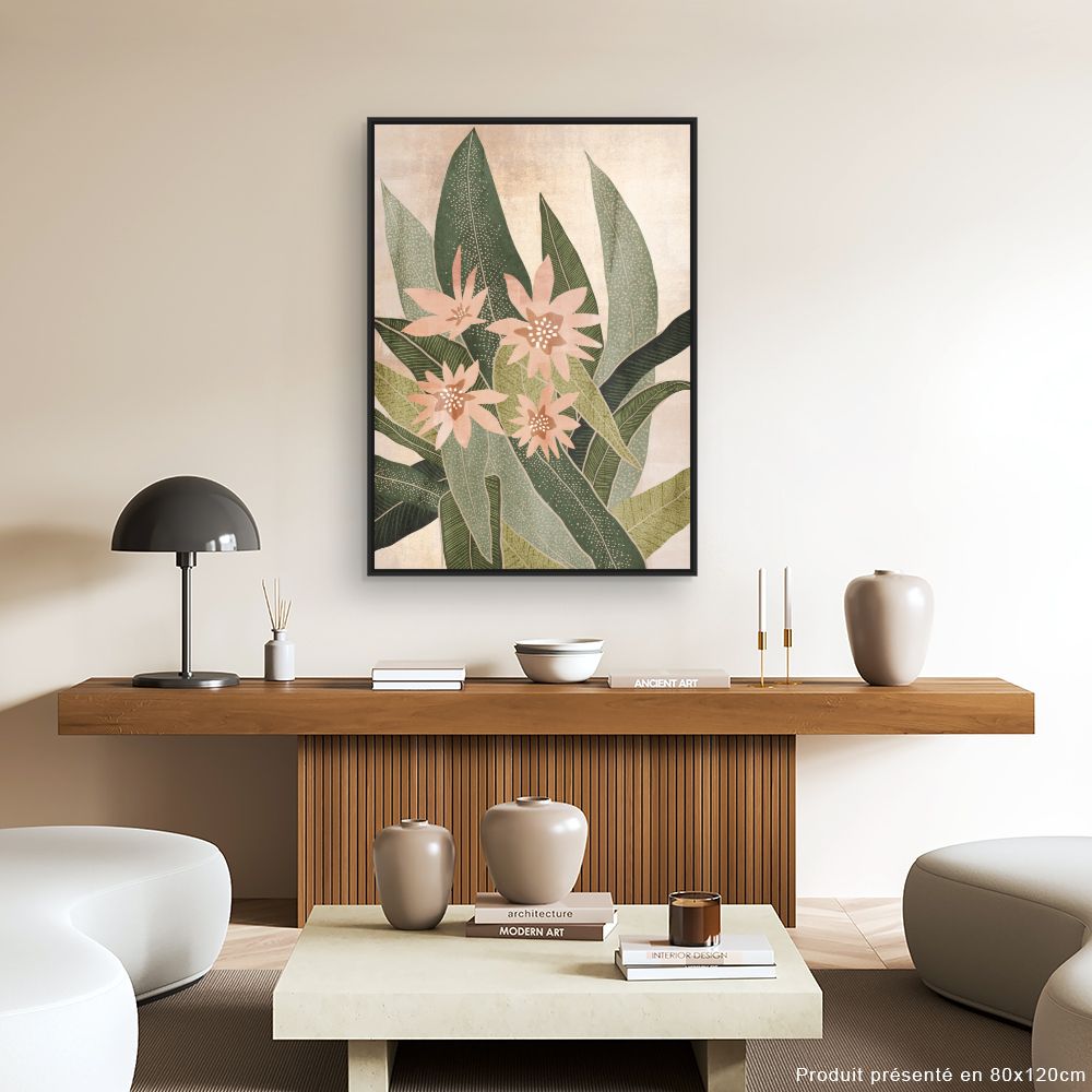 Tableau Fleurs exotiques