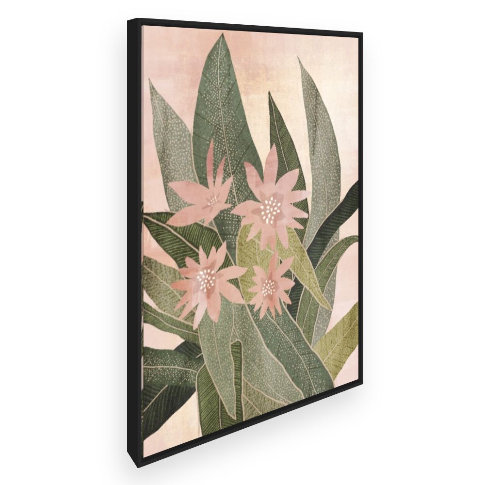 Toile Fleurs exotiques
