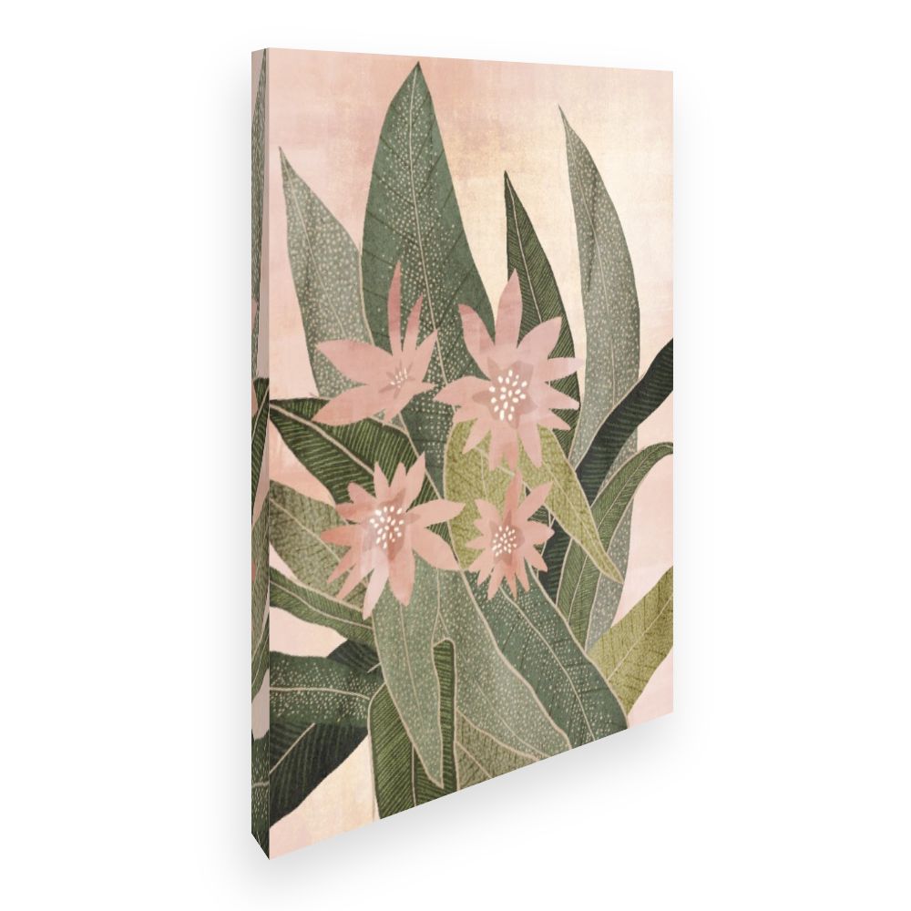 Toile Fleurs exotiques