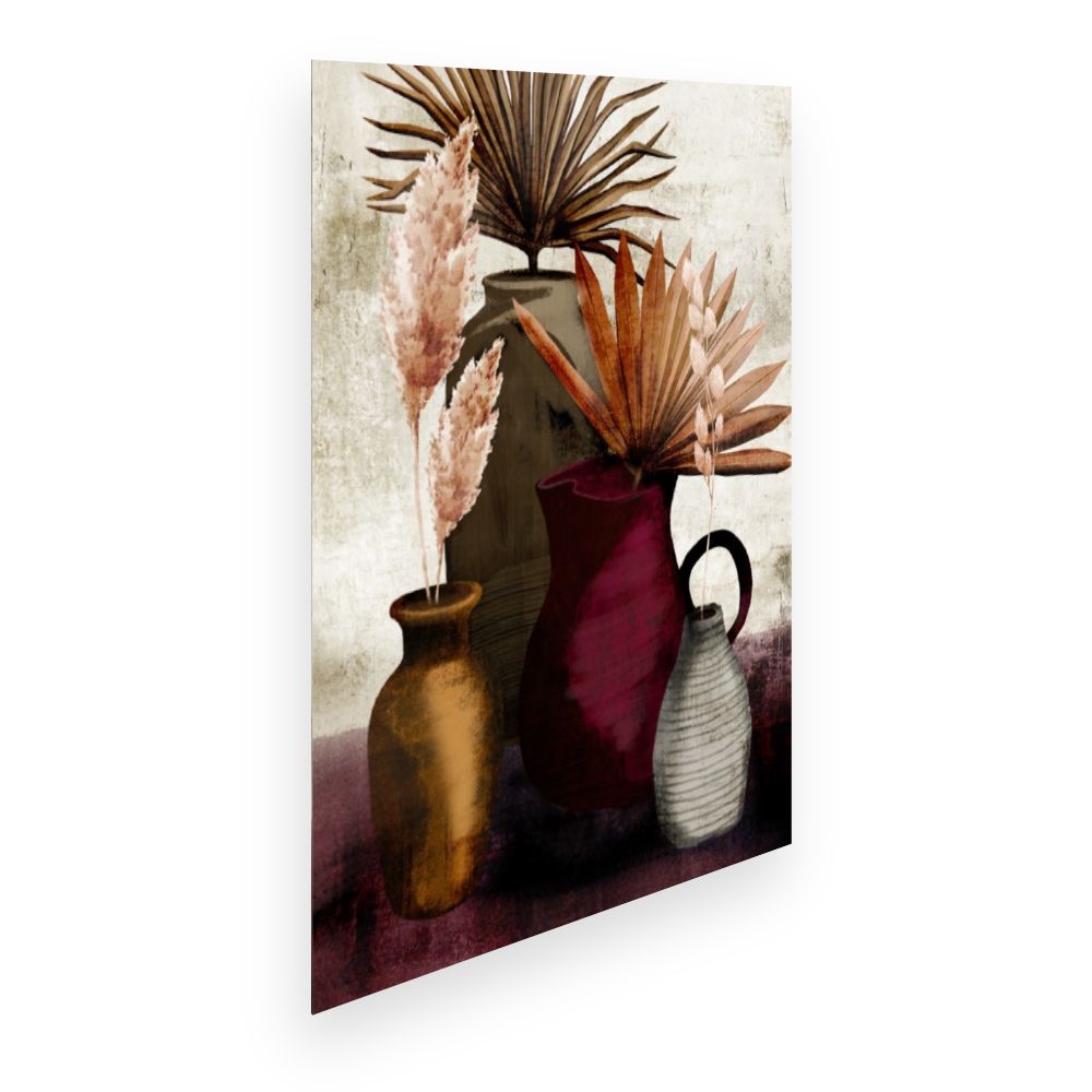 Affiche Vases rustiques