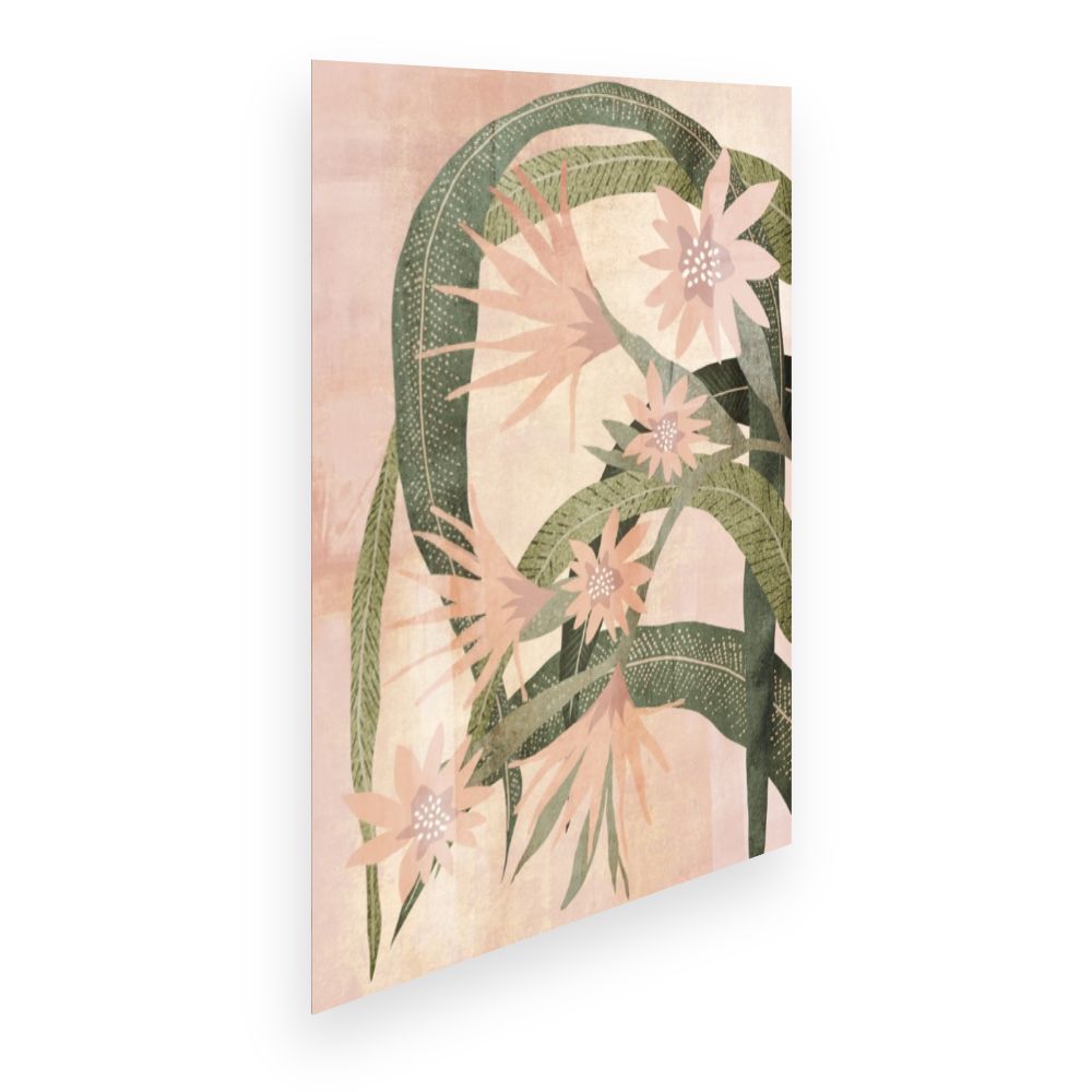 Affiche Fleurs tropicales élégantes