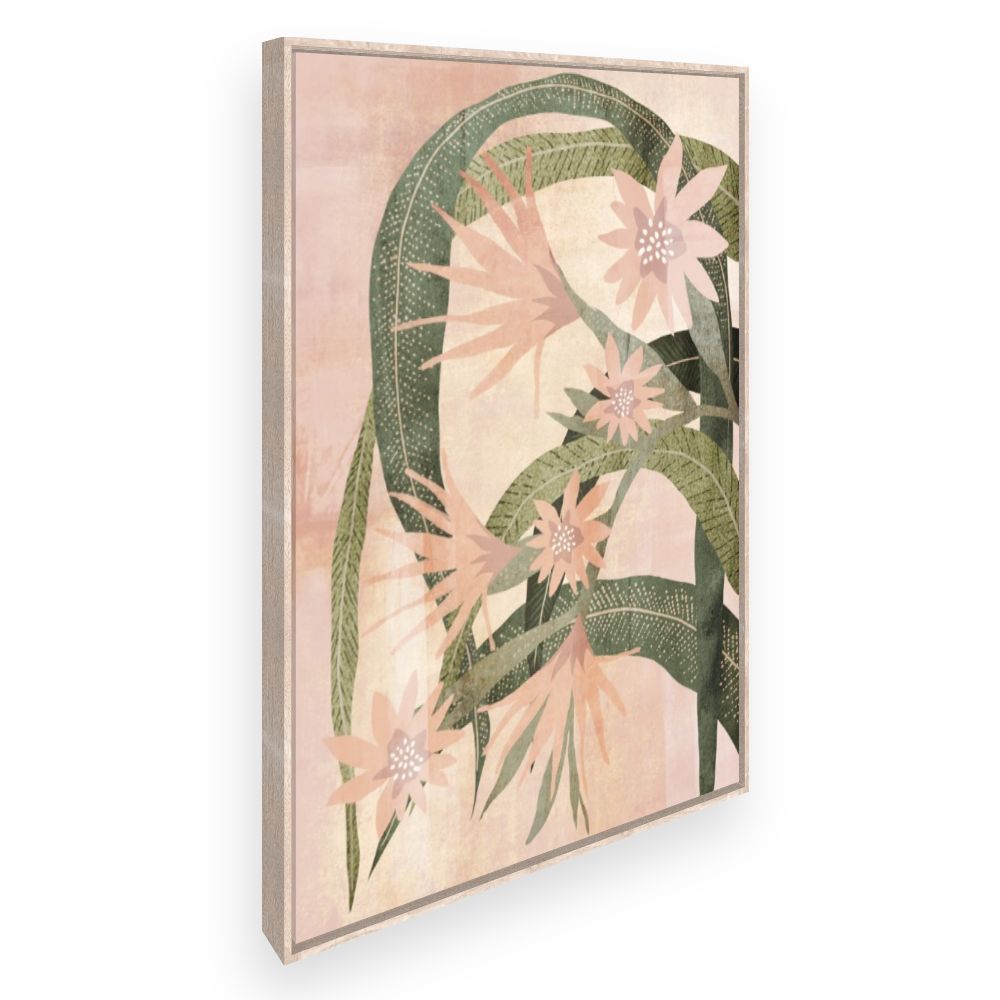 Toile Fleurs exotiques