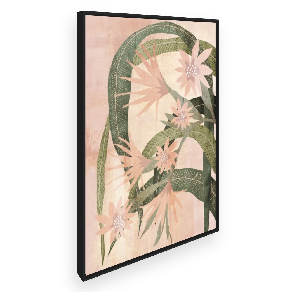 Toile Fleurs exotiques