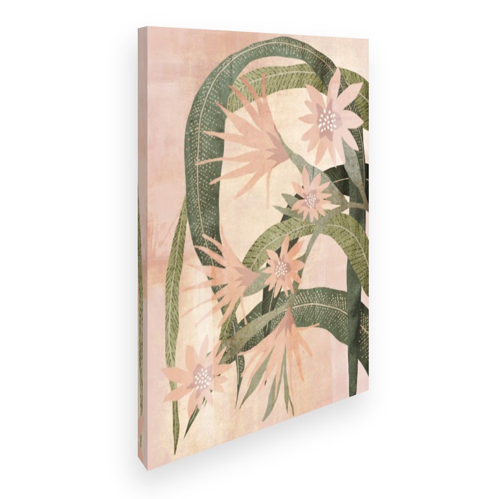 Toile Fleurs exotiques