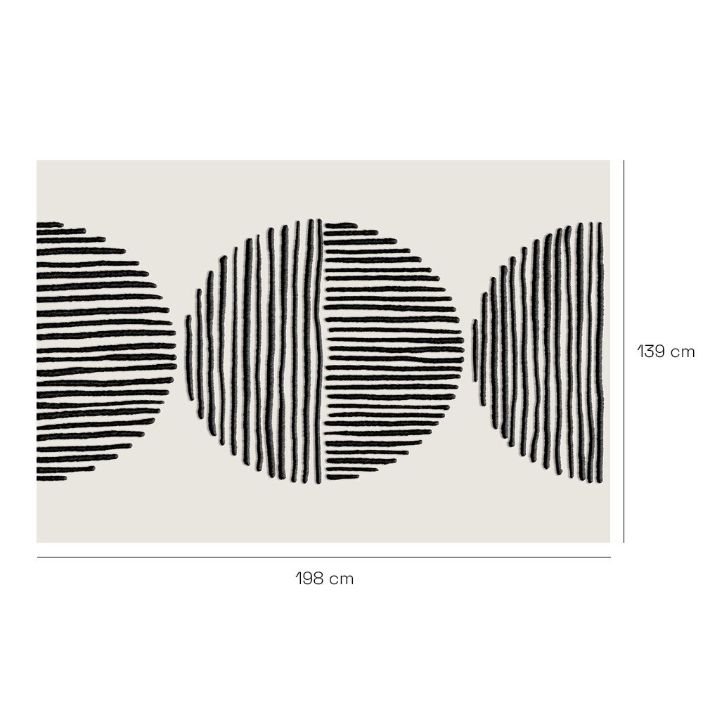 Tapis n°495 Lignes artistiques audacieuses