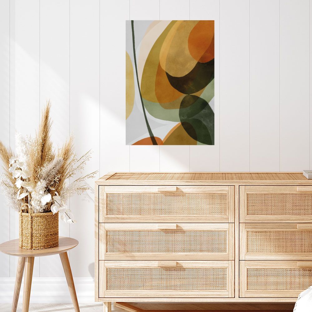 Affiche Formes abstraites élégantes