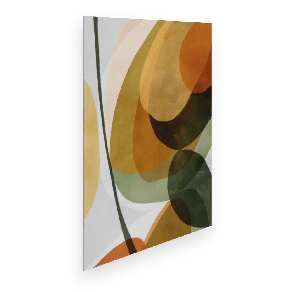 Affiche Formes abstraites élégantes