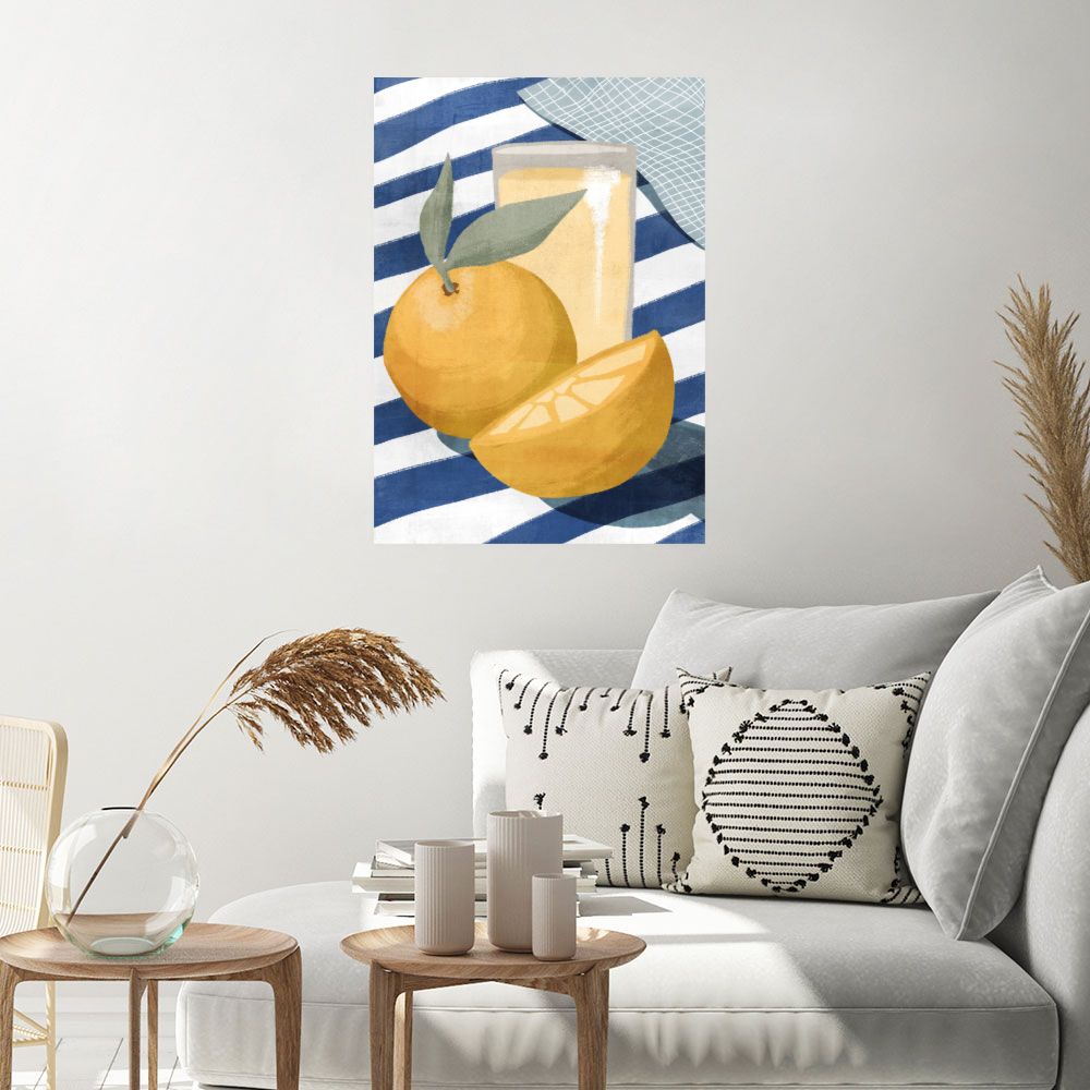 Affiche Agrumes estivales