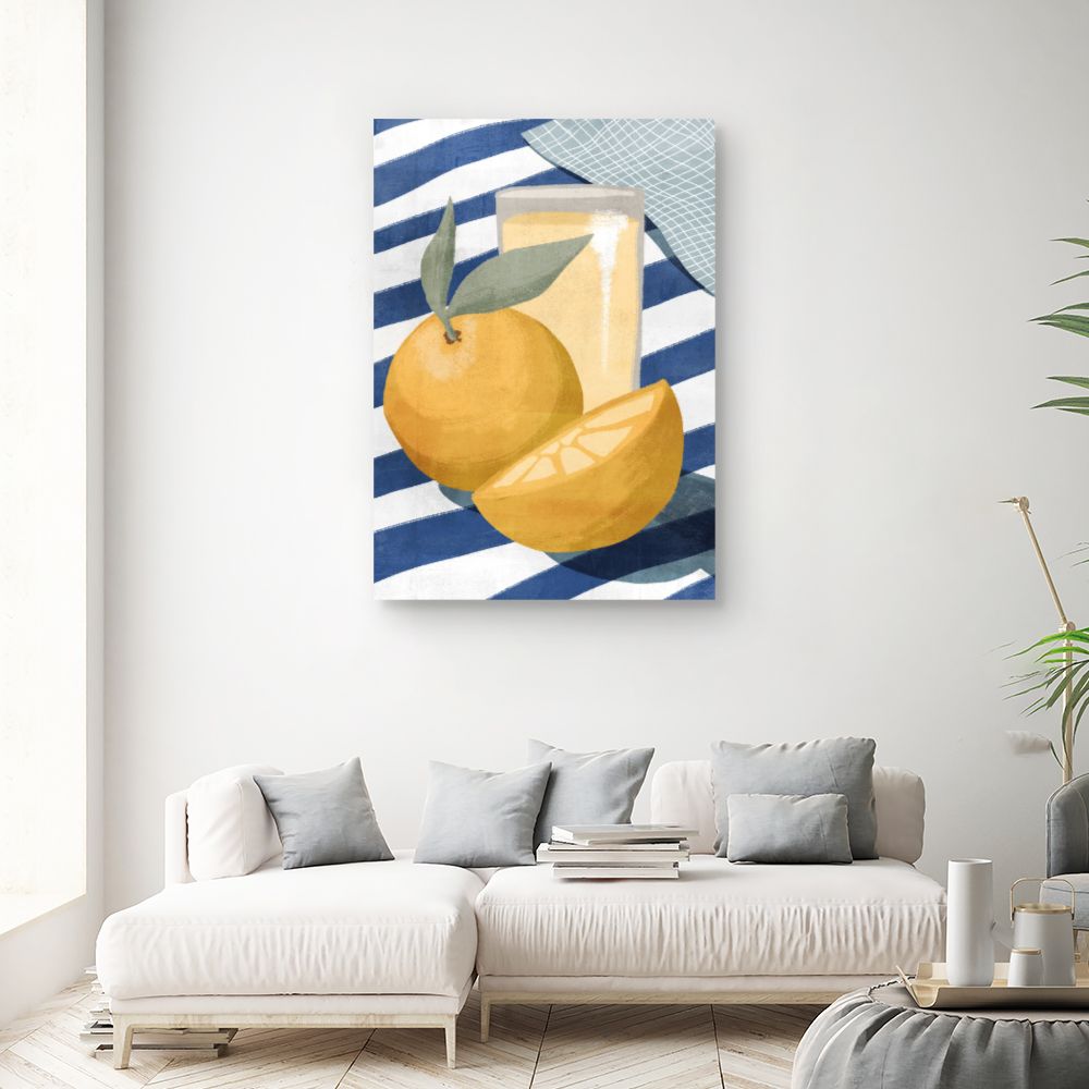 Tableau Citrons lumineux