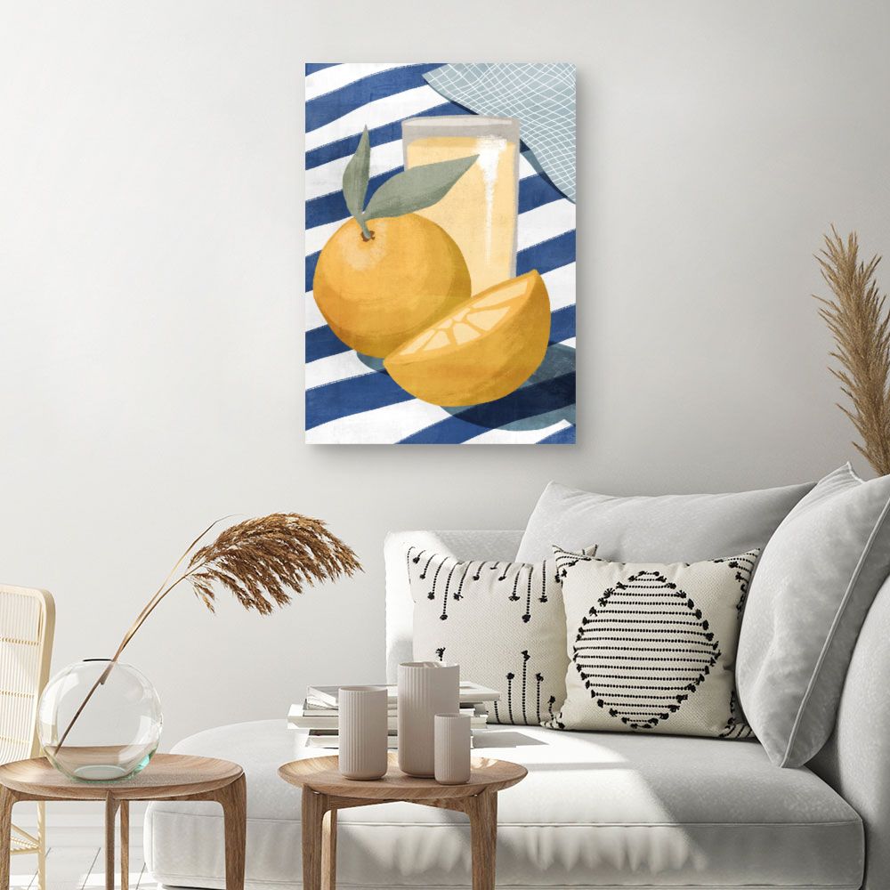 Tableau Citrons lumineux