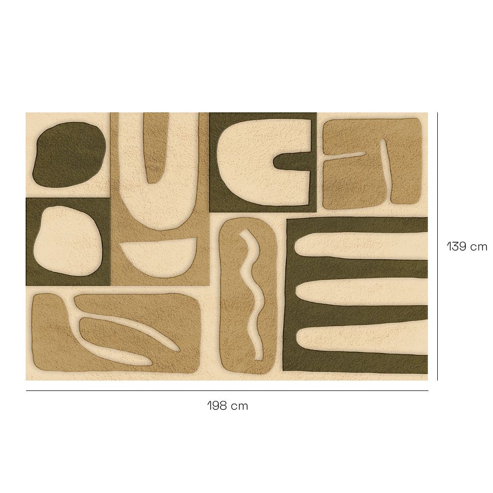 Tapis n°501 Abstractions apaisantes