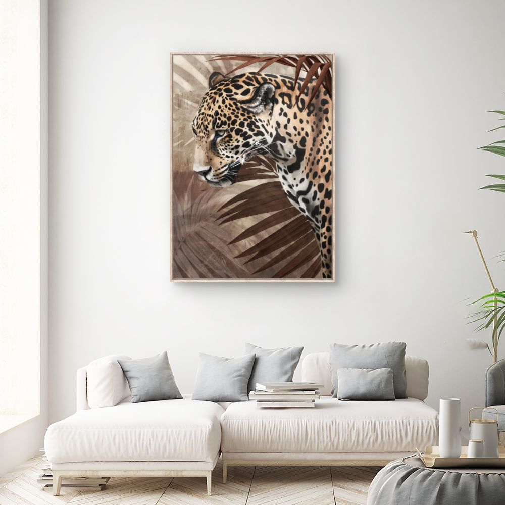 Tableau Jaguar majestueux