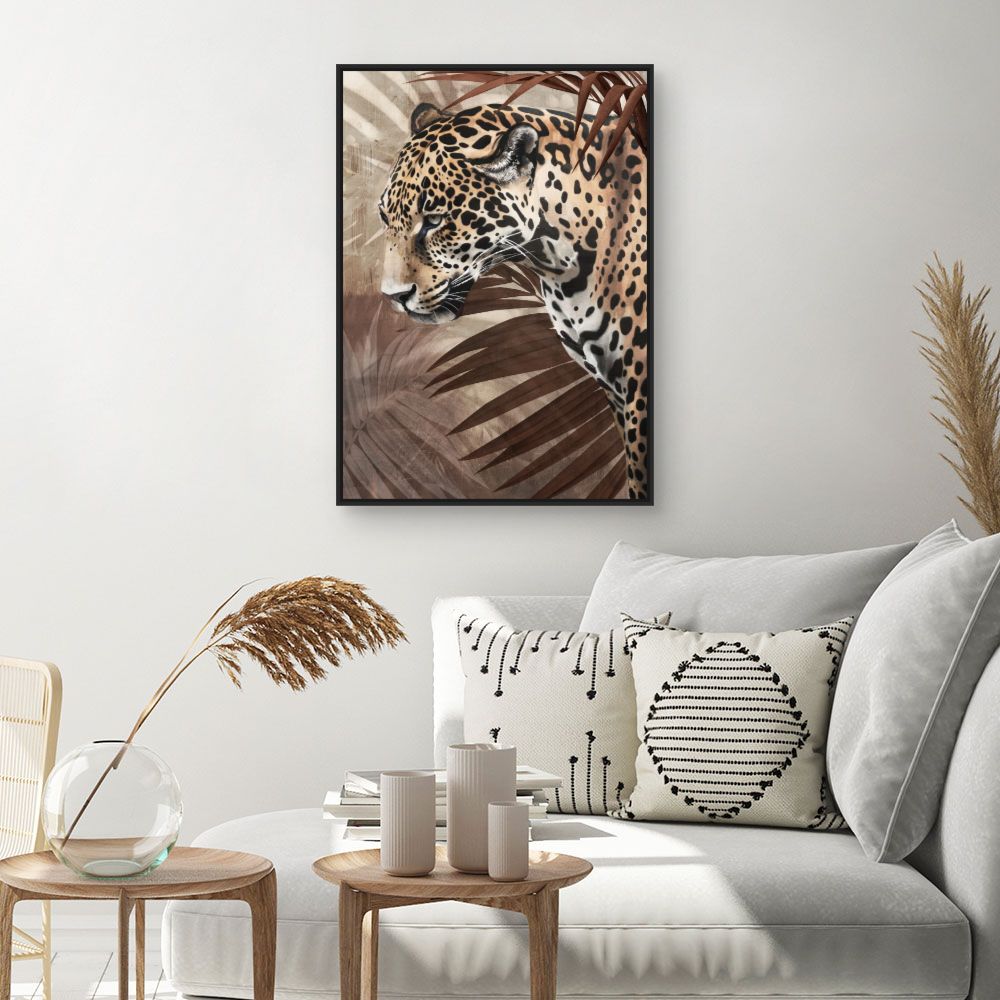 Tableau Jaguar majestueux