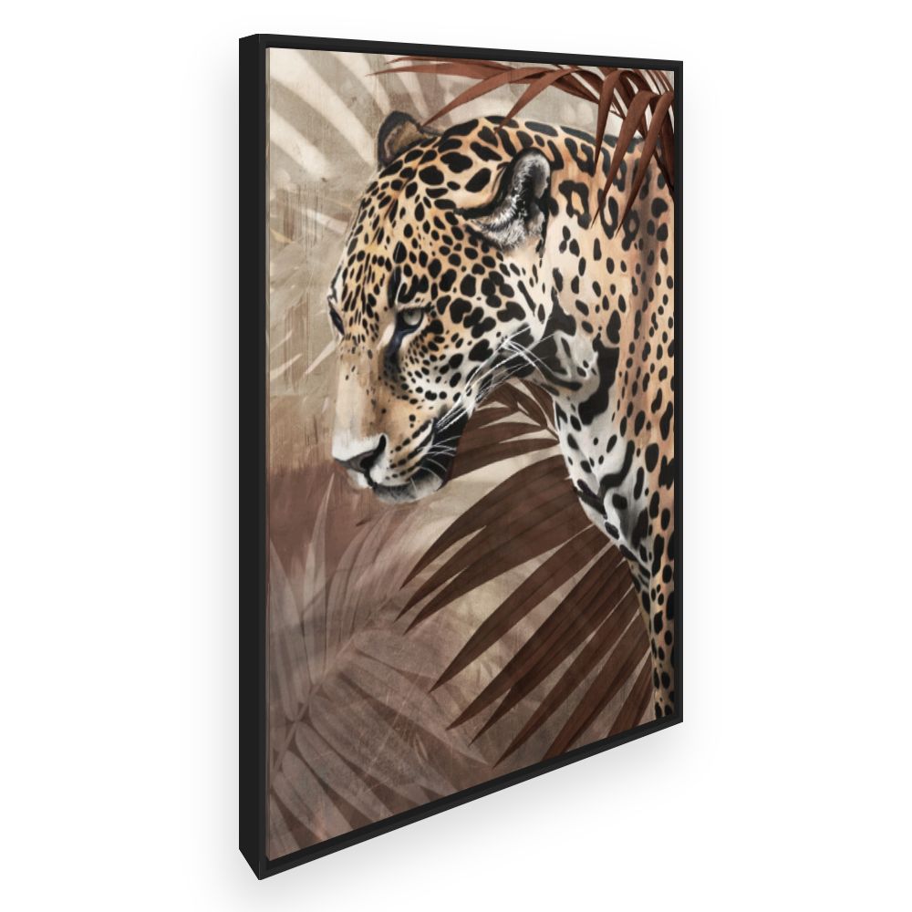 Toile Jaguar majestueux