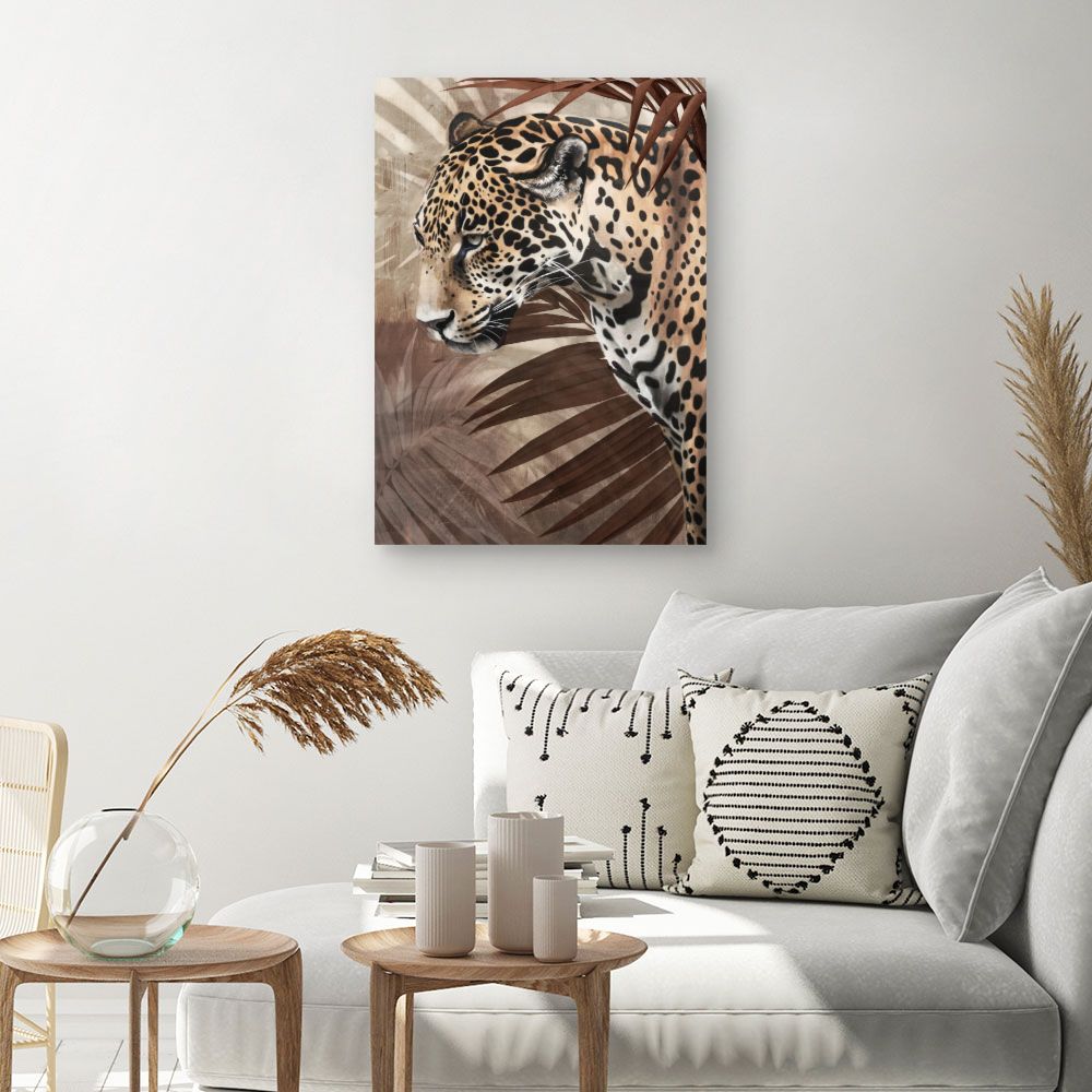 Tableau Jaguar majestueux
