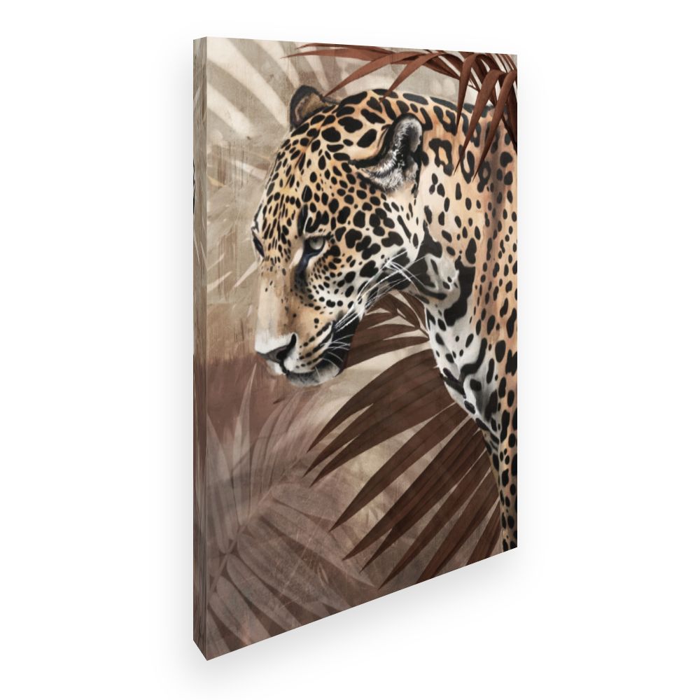 Toile Jaguar majestueux