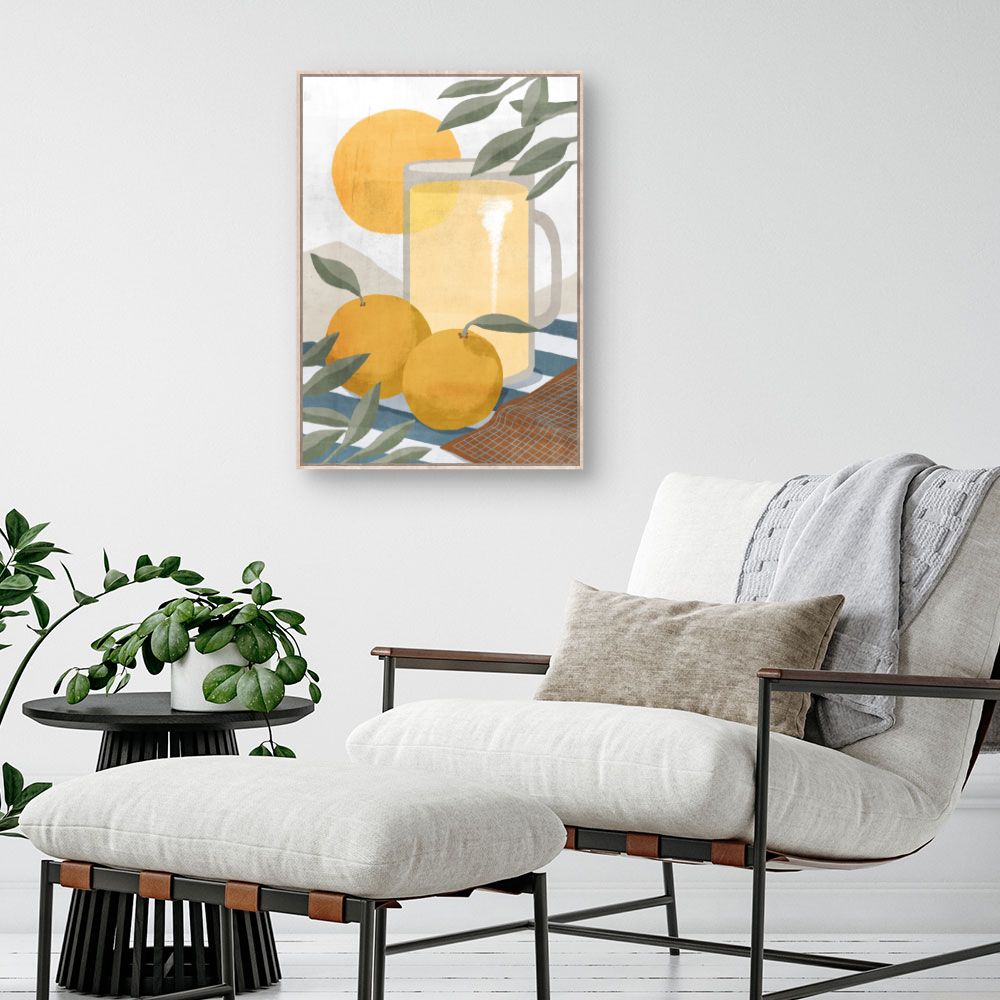 Tableau Oranges ensoleillées