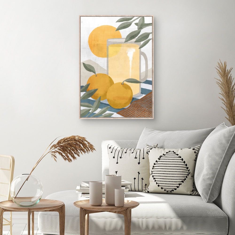 Tableau Oranges ensoleillées