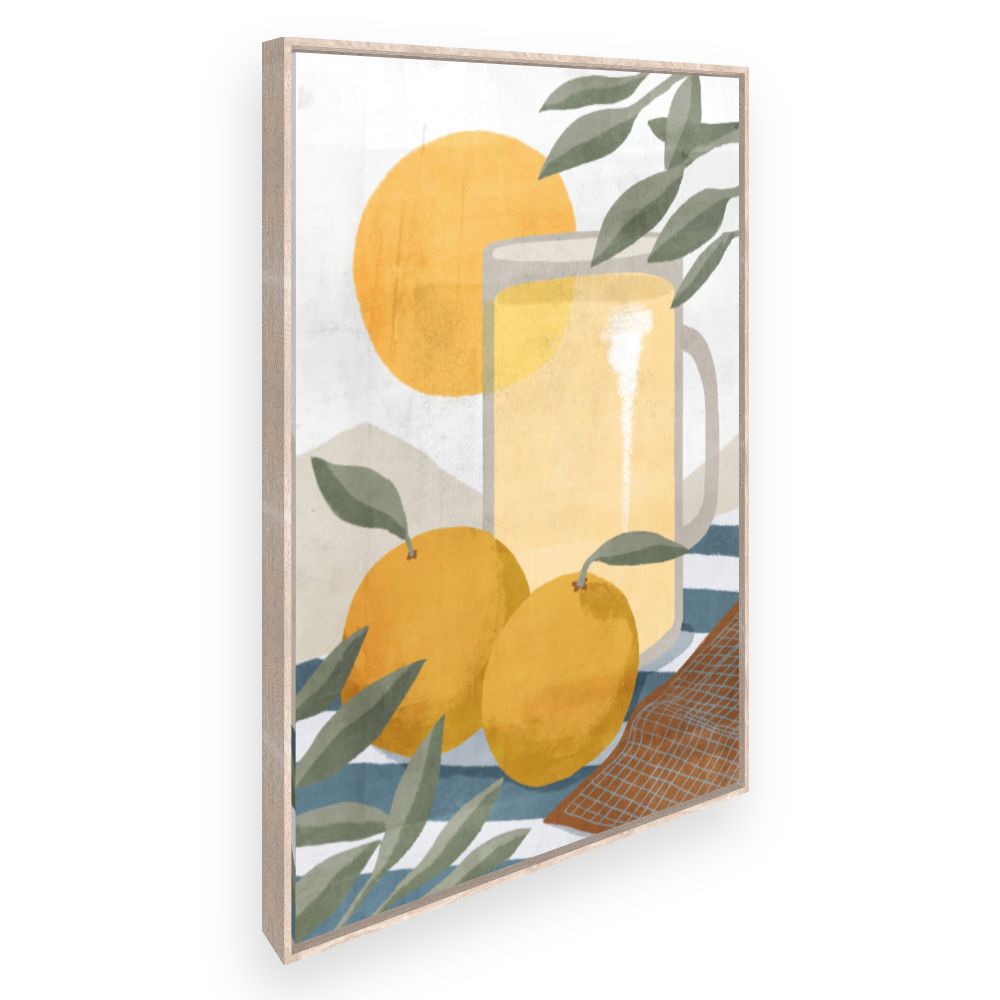 Toile Oranges ensoleillées