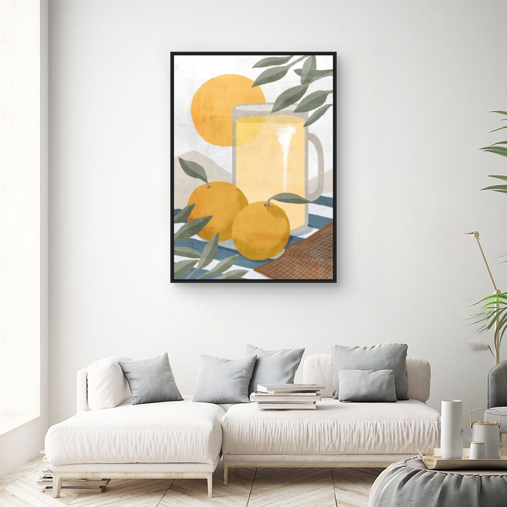 Tableau Oranges ensoleillées