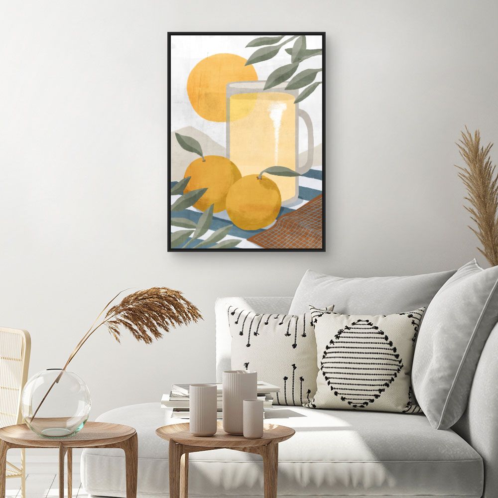 Tableau Oranges ensoleillées