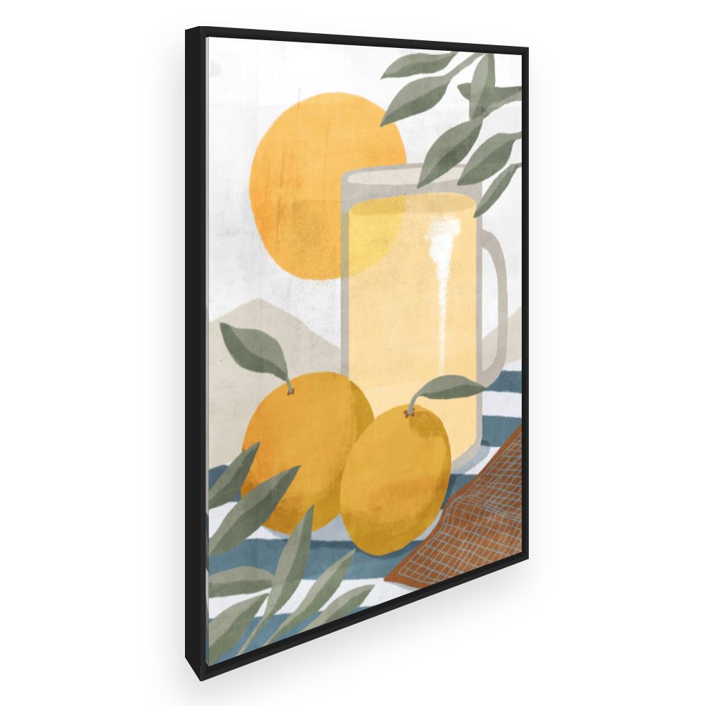 Toile Oranges ensoleillées