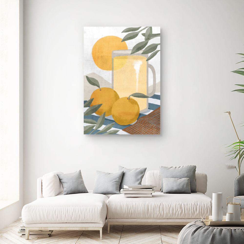 Tableau Oranges ensoleillées