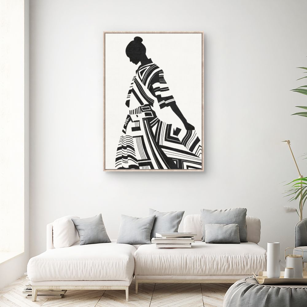 Tableau Silhouette élégante