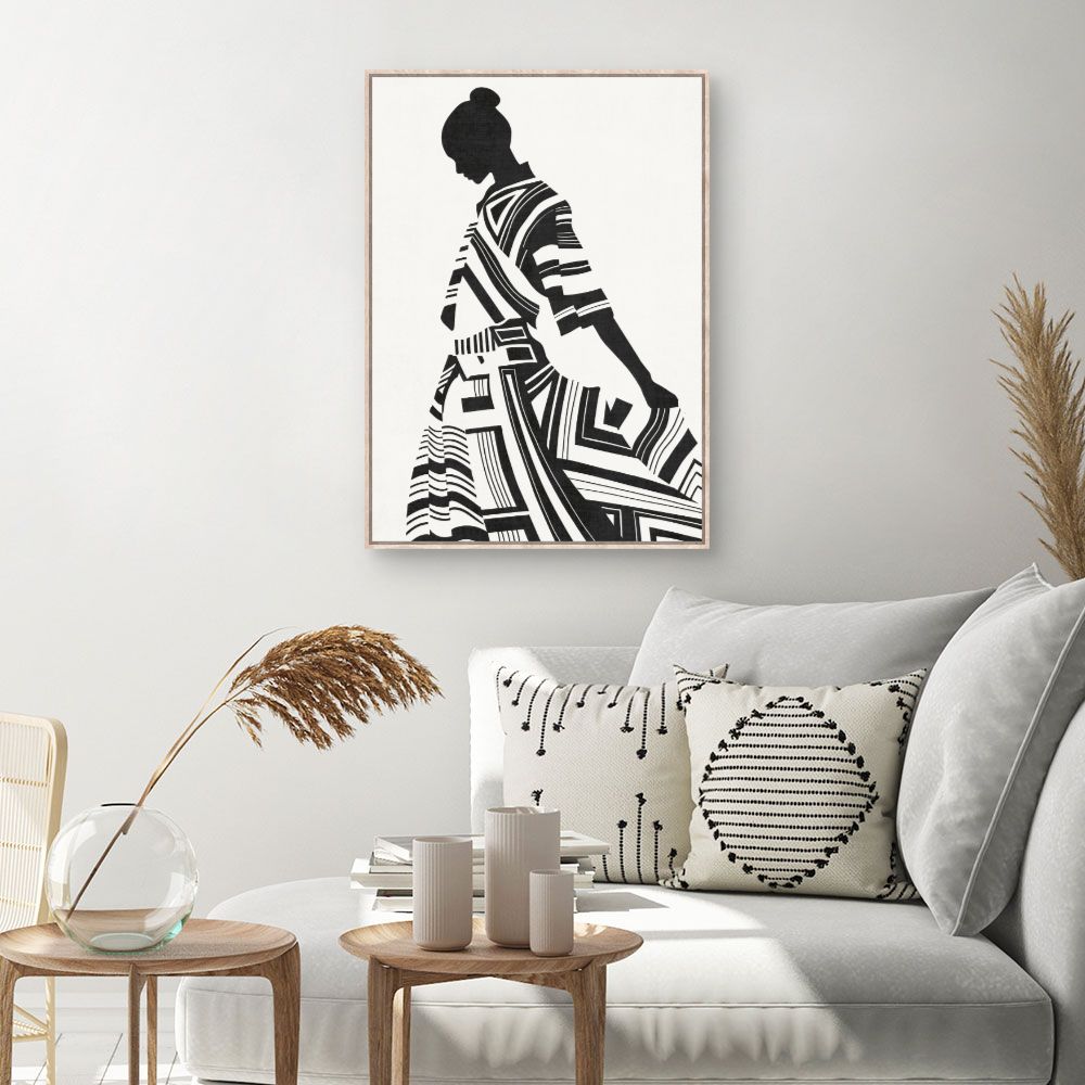 Tableau Silhouette élégante