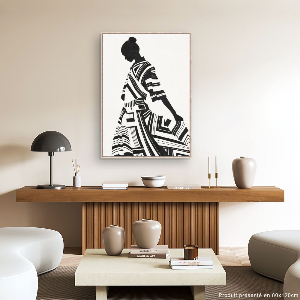 Tableau Silhouette élégante